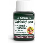 MedPharma Jablečný ocet+vlák.+vit.C+chrom 37 tablet – Hledejceny.cz