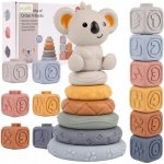 Kruzzel 24812 Senzorické měkké kostky, 13 ks – Hledejceny.cz