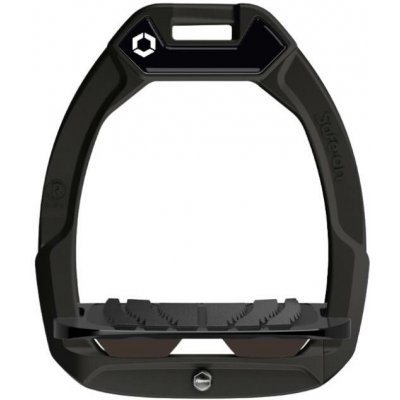 FLEX-ON Bezpečnostní třmeny Safe-On Inclined Grip černá / černá / hnědá – Sleviste.cz