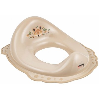 Maltex Redukce na WC protiskluzová The Nature Buddies Liška Beige – Sleviste.cz