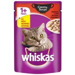 Whiskas s hovězím masem ve šťávě 100 g – Hledejceny.cz