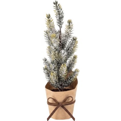 Textilomanie Dekorační vánoční stromeček FROSTY TREE v květináči 22 cm – Hledejceny.cz