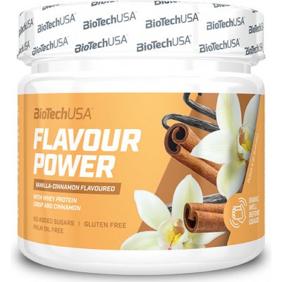 BioTech Flavour Power vanilla cinnamon 160 g – Zbozi.Blesk.cz