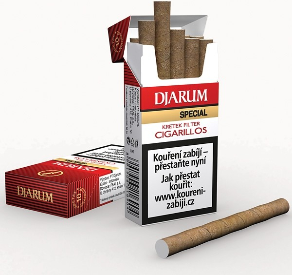 Djarum Special Kretek Filtr Cigarillos 10 od 61 Kč - Heureka.cz