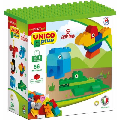 Unico Plus Zvířátka 56 ks – Zboží Mobilmania