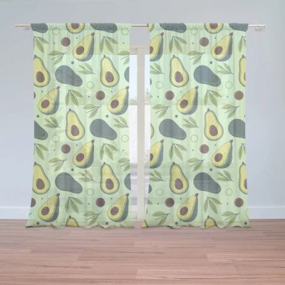 Sablio Záclony Zeď: 2ks 150x250cm – Hledejceny.cz