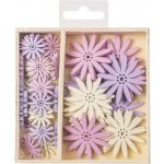 Knorr Květiny - mix dřevěných barevných dekorací (54ks) – Hledejceny.cz