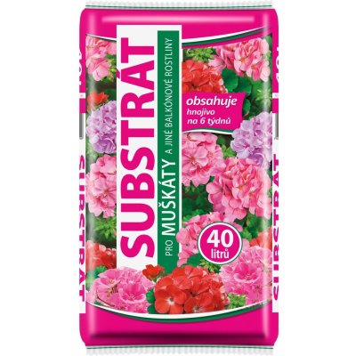Forestina Standard Muškáty a jiné balkónové rostliny 40 l – Hledejceny.cz