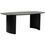 Nova Nook Maris Černý jídelní stůl 200 x 100 cm – Zboží Mobilmania