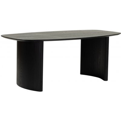 Nova Nook Maris Černý jídelní stůl 200 x 100 cm – Zboží Mobilmania