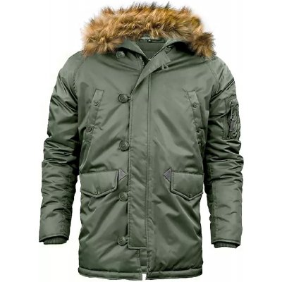 Bunda MIL-TEC N-3B PARKA oliva – Zbozi.Blesk.cz