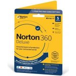 Norton 360 DELUXE 50GB + VPN 1 lic. 5 lic. 1rok (21405762) – Zbozi.Blesk.cz