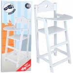 Small Foot Dřevěná židlička pro panenky bílá – Hledejceny.cz