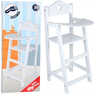 Small Foot Dřevěná židlička pro panenky bílá – Hledejceny.cz