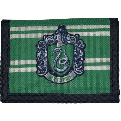 CurePink Peněženka Harry Potter: Zmijozel Slytherin 97BW1DHPT – Zboží Mobilmania