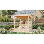 KARIBU MAX dětské pískoviště 12668 natur LG4910 – Zboží Dáma