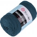 Pletací příze Macrame Cotton 250 g Varianta: 27 (789) petrolejová, Balení: 1 ks – Zboží Mobilmania