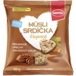 SEMIX Müsli srdíčka s pekanovými ořechy a javorovým sirupem 50 g