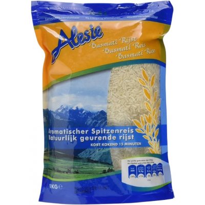 Alesie Basmati rýže 1 kg – Zboží Dáma