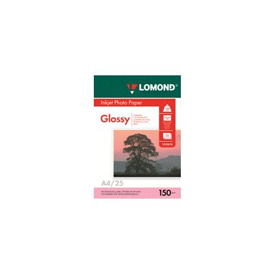 Lomond pro inkoust.tisk, lesklý, 150 g/m2, A4/25 – Sleviste.cz