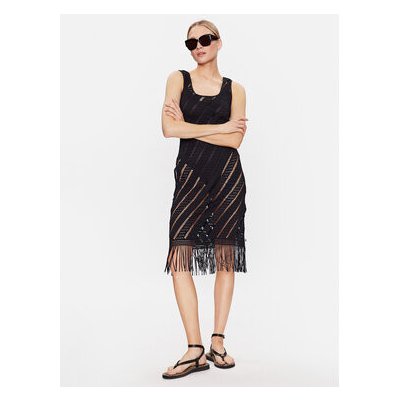 Seafolly Plážové šaty Marrakesh 54848-CU černá