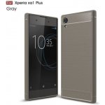Pouzdro Fiber gelové Sony Xperia XA1 Plus - šedé – Hledejceny.cz