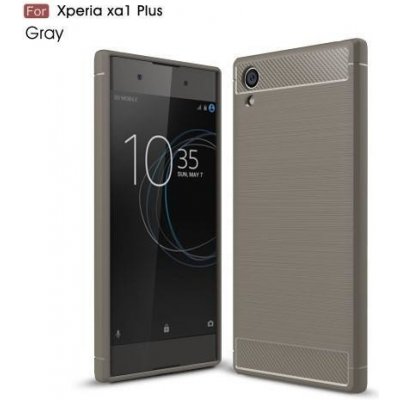 Pouzdro Fiber gelové Sony Xperia XA1 Plus - šedé – Hledejceny.cz