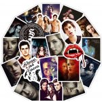 Set 50 samolepek The Vampire Diaries (Upíří deníky) – Zboží Mobilmania