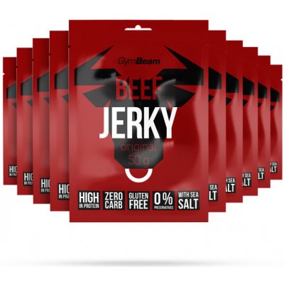 GymBeam Sušené maso Beef Jerky barbecue 50 g – Hledejceny.cz