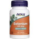 NOW Foods Selenium 100 μg 100 tablet – Hledejceny.cz