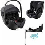 Britax Römer SET Baby-Safe Pro + Vario Base 5Z + Dualfix 5z 2024 Style Carbon Black – Zboží Mobilmania