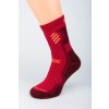 Gapo dámské termo ponožky THERMO TREK 1. 2. středně šedý melír/černá