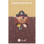 Flexibilní magnetická záložka Macnettic, Captain Blackhook – Hledejceny.cz
