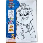SAMBRO Obrázek Paw Patrol k vymalování 18x25cm DESIGN: RUBBLE – Hledejceny.cz
