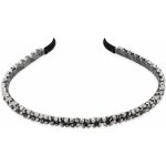 Troli Stylová antracitová čelenka do vlasů – Zboží Mobilmania