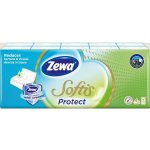 Zewa Softis Protect papírové kapesníčky 4-vrstvé 10 x 9 ks – Zboží Dáma