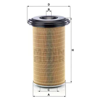 MANN FILTER Vzduchový filtr C 24 650/7 – Hledejceny.cz
