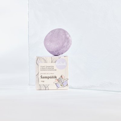 Kvitok Tuhý šampon pro děti Šampuk 25 g – Zboží Dáma