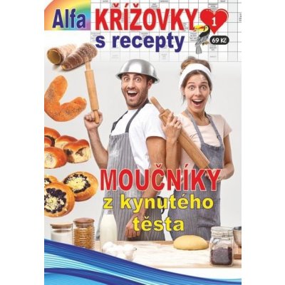 Křížovky s recepty 1/2024 - Moučníky z kynutého těsta – Hledejceny.cz