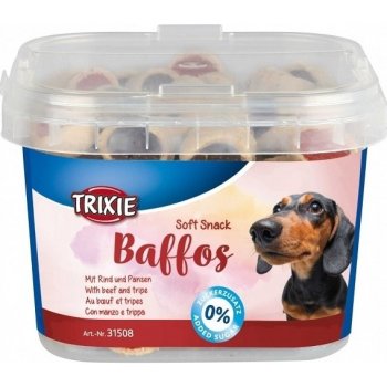 TRIXIE SOFT SNACK BAFFOS -MINIKOLEČKA hovězí, dršťky 140 g