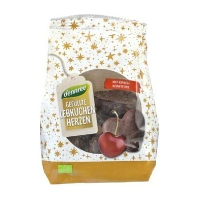 Denree Perníčky s třešňovou náplní Bio 125 g – Zboží Dáma