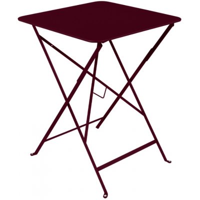 Fermob Bistro 57 x 57 cm Třešňově červený kovový skládací stůl – Hledejceny.cz
