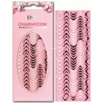 E.Mi Charmicon 3D Silicone Stickers Lunula 10 Black/White samolepka – Zboží Mobilmania