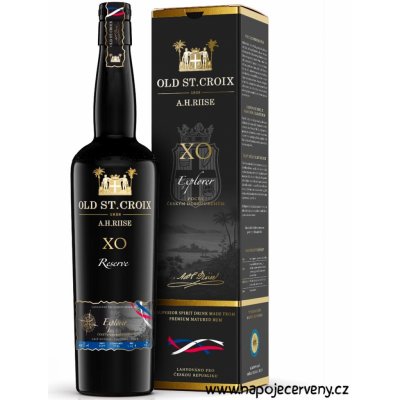 A. H. Riise XO Explorer CZ 40% 0,7 l (karton) – Zboží Dáma