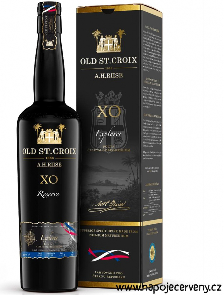 A. H. Riise XO Explorer CZ 40% 0,7 l (karton)