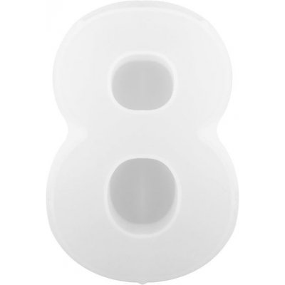 Formy na čísla dortů, 0-8 silikonová forma na čísla, forma na čísla dortů, šablona čísel na dorty – Zboží Mobilmania