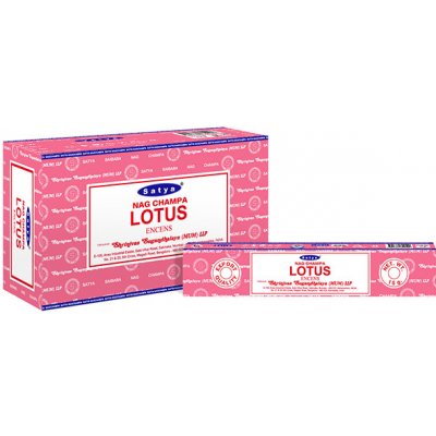 Shrinivas Satya Vonné tyčinky Lotus 15 g – Zboží Dáma