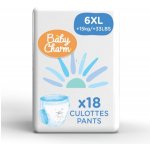 Baby Charm Super Dry Flex Pants 6 Extra Large 16+ kg 18 ks – Sleviste.cz