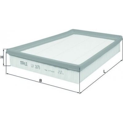 Vzduchový filtr MAHLE LX 2879 – Hledejceny.cz