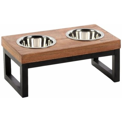 Karlie-Flamingo Tommy Duo Dinner Stojan se 2 nerezovými miskami 370 ml – Zboží Mobilmania